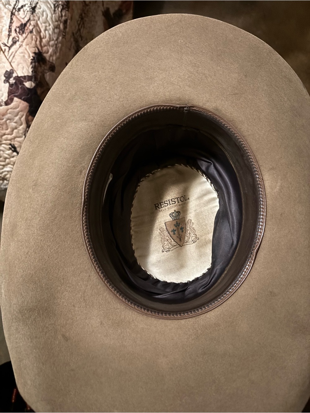Resistol Men's Tan Cowboy Hat - Classic Western Style